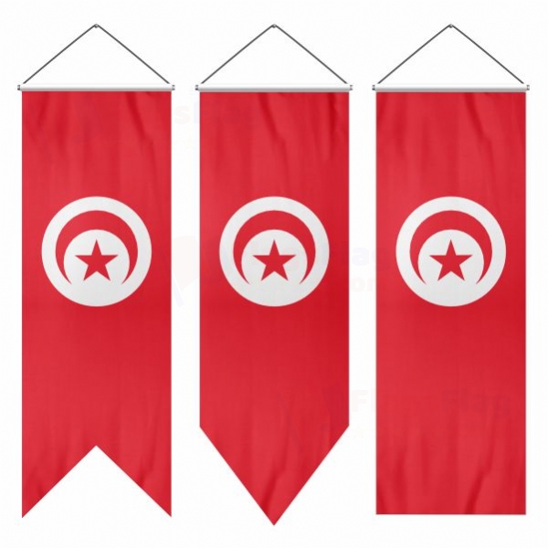 Tunisia Swallowtail Flags