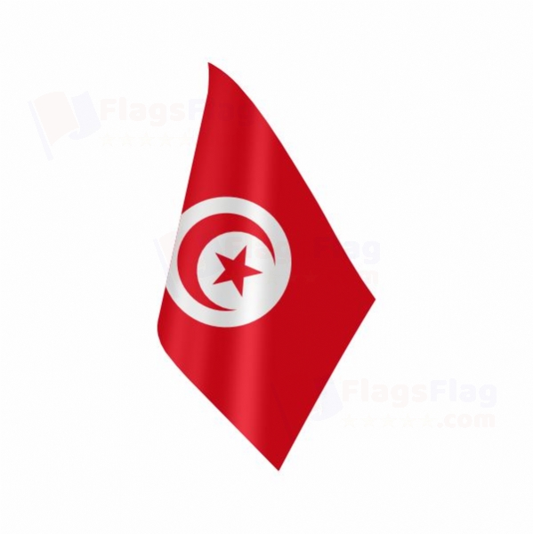 Tunisia Table Flag