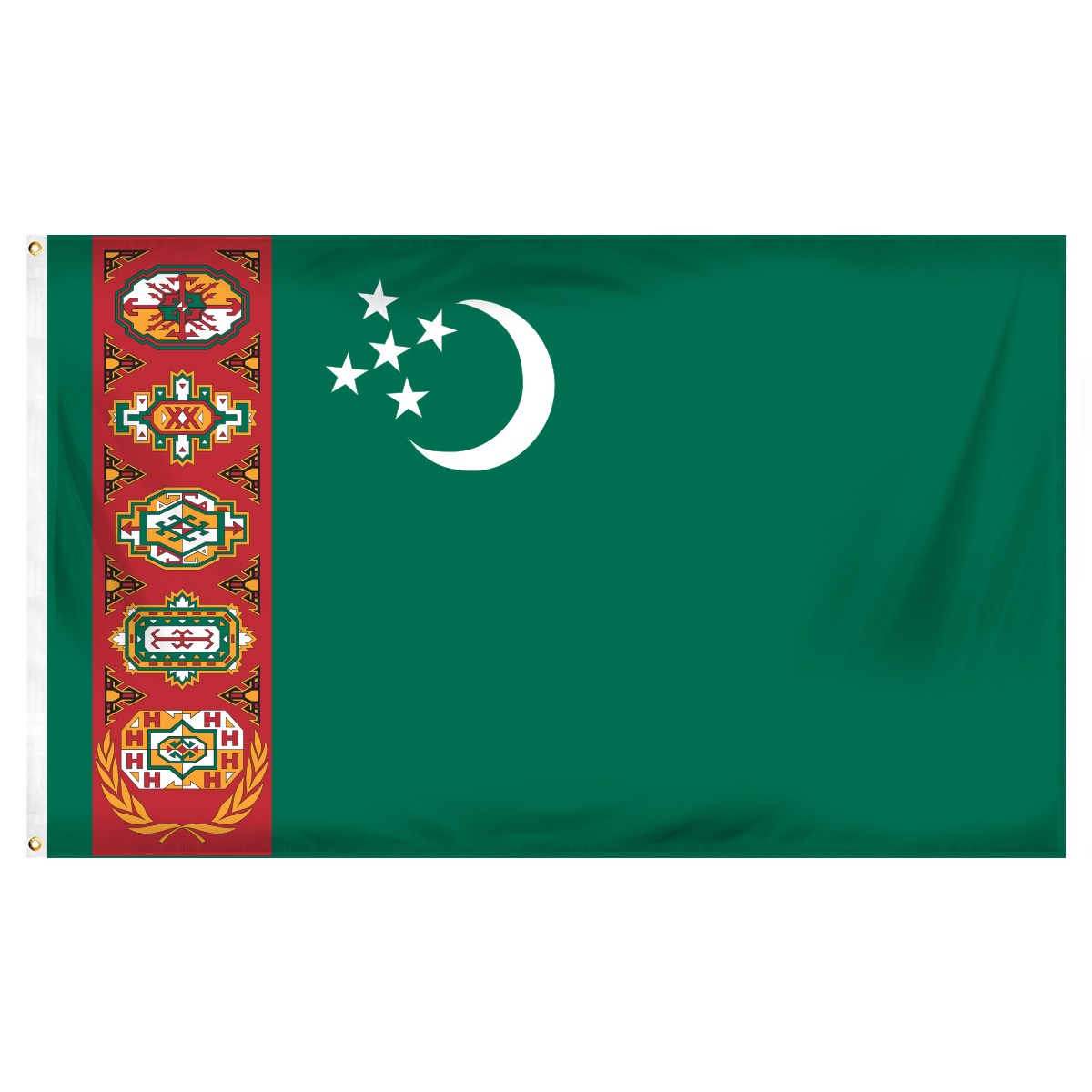 Turkmenistan Banner Roll Up
