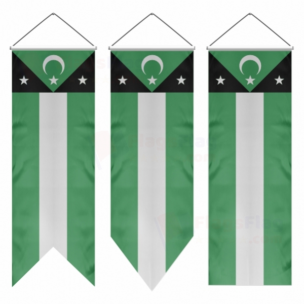 Turks of Western Thrace Swallowtail Flags