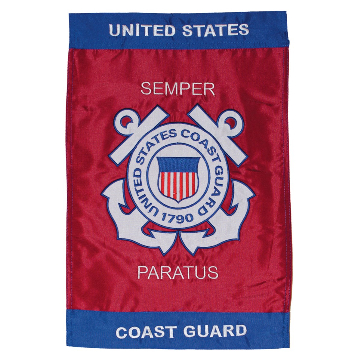 U.S. Coast Guard Applique Garden Flag