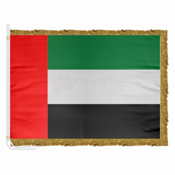UAE Satin Office Flag