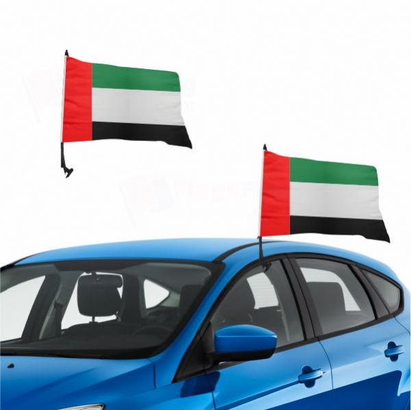 UAE Vehicle Convoy Flag