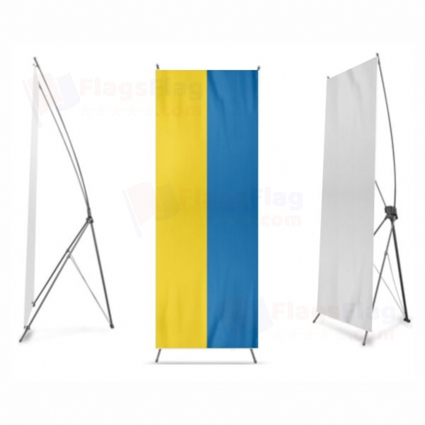Ukraine Digital Print X Banner