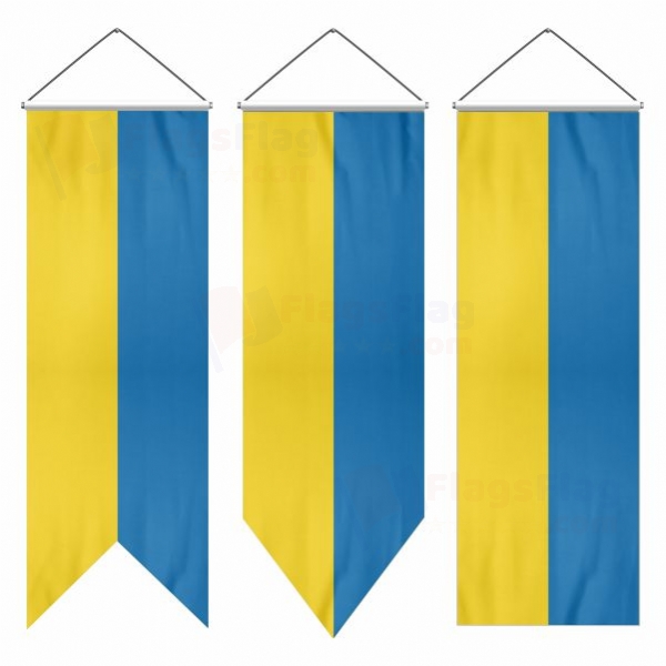 Ukraine Swallowtail Flags