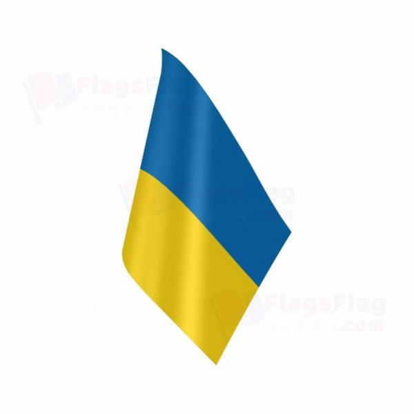 Ukraine Table Flag