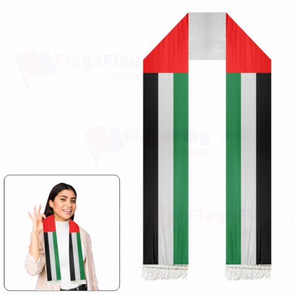 United Arab Emirates Scarf Digital Printing