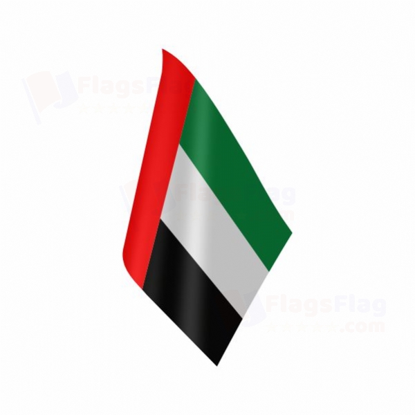 United Arab Emirates Table Flag
