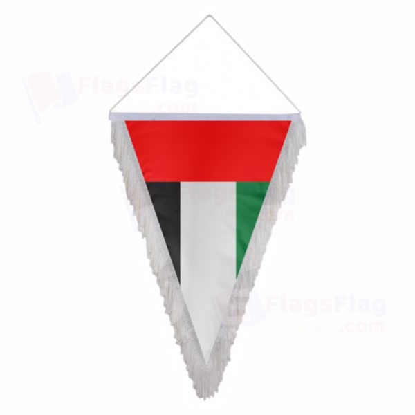 United Arab Emirates Triangle Fringed Streamers