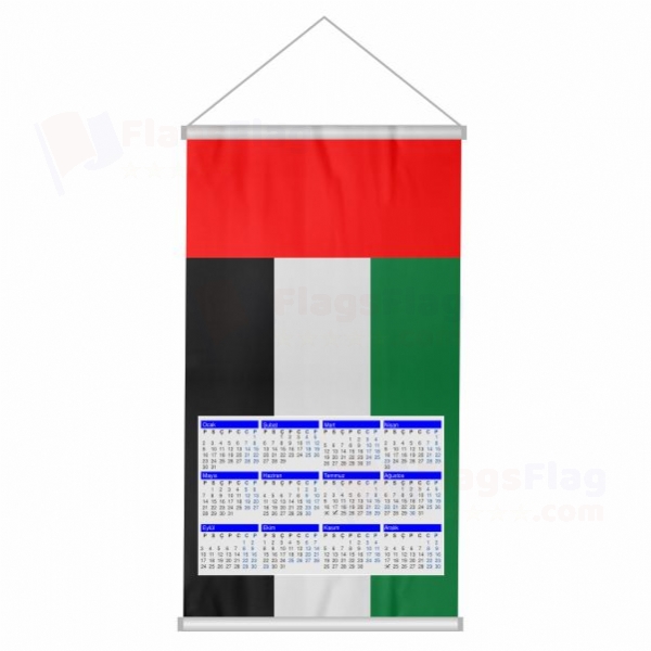 United Arab Emirates Woven Fabric Digital Printing Calendar