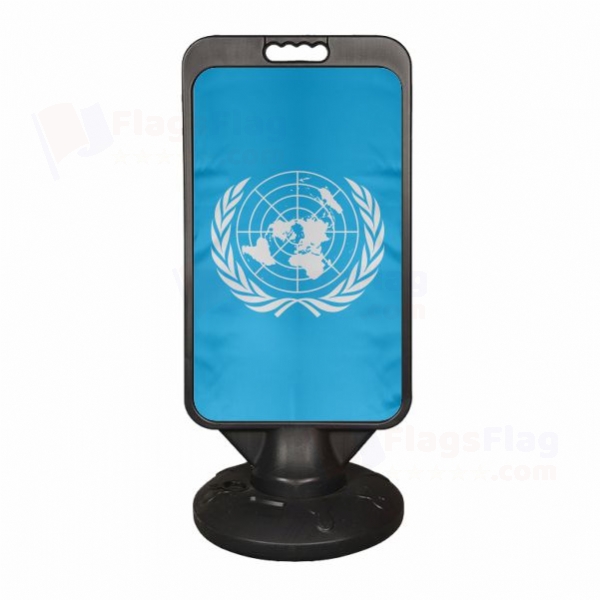 United Nations Plastic Advertising Pontoon