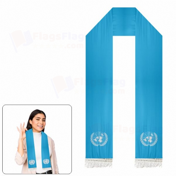 United Nations Scarf Digital Printing