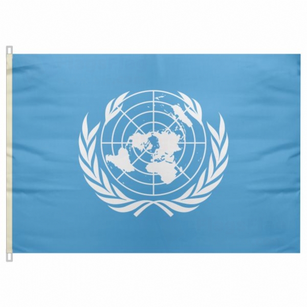 United Nations Send Flag