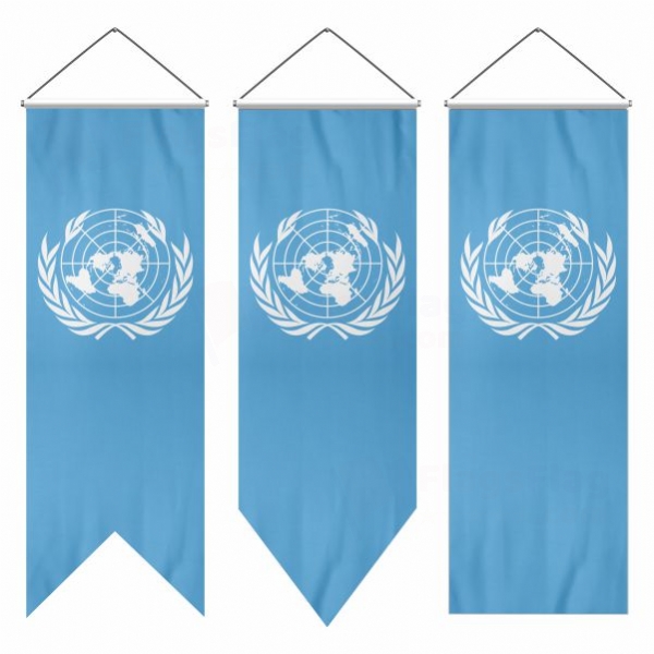 United Nations Swallowtail Flags