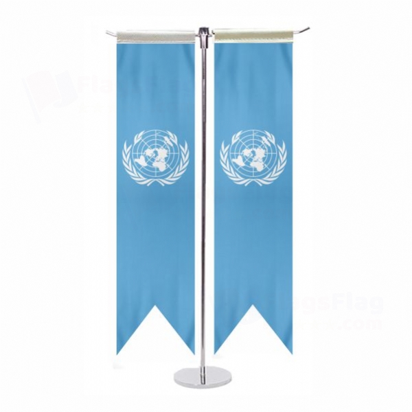 United Nations T Table Flags