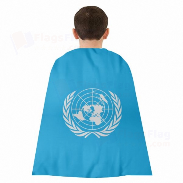 United Nations Woven Fabric Cloak Digital Printing