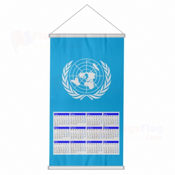 United Nations Woven Fabric Digital Printing Calendar