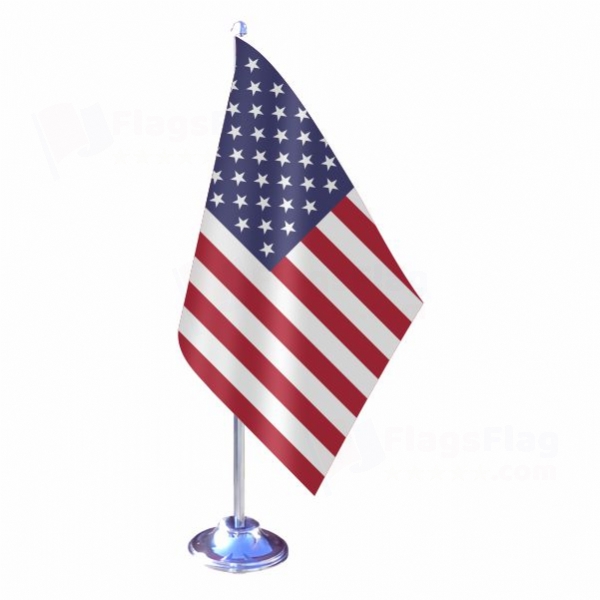 United States of America Single Table Flag