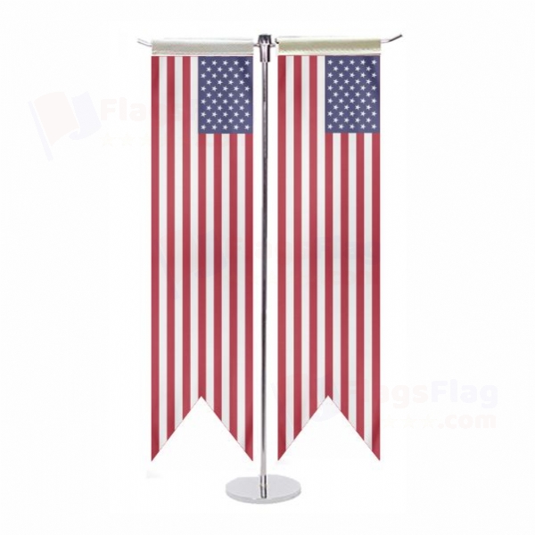 United States T Table Flag