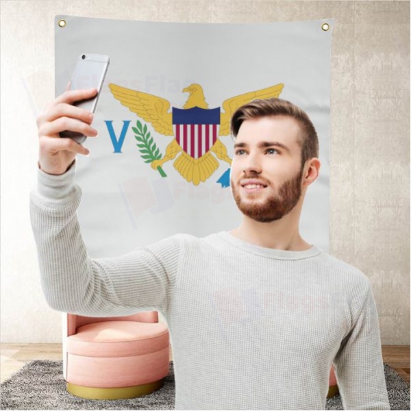 United States Virgin Islands Background Selfie Shooting Landscapes