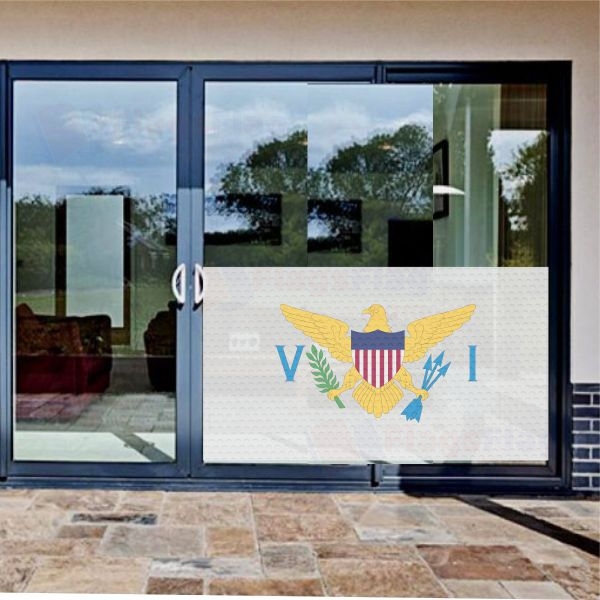 United States Virgin Islands Glass Film United States Virgin Islands One Way Vision Printing
