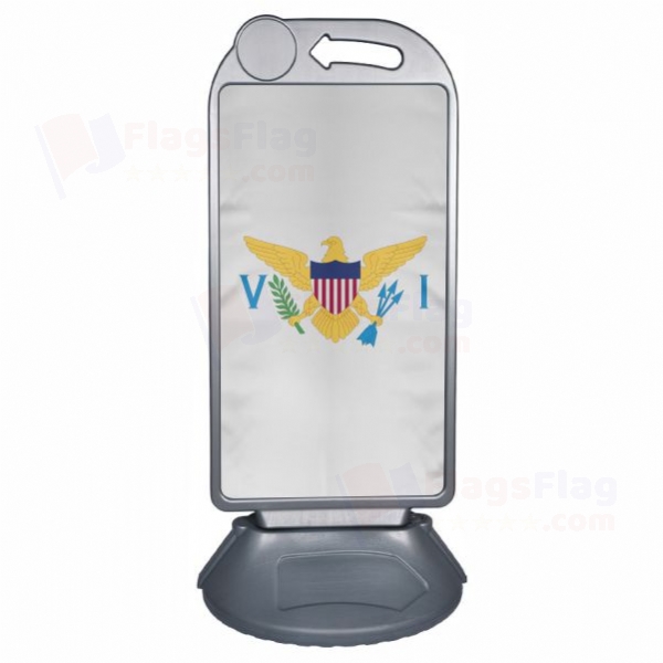 United States Virgin Islands Large Plastic Parking Barge