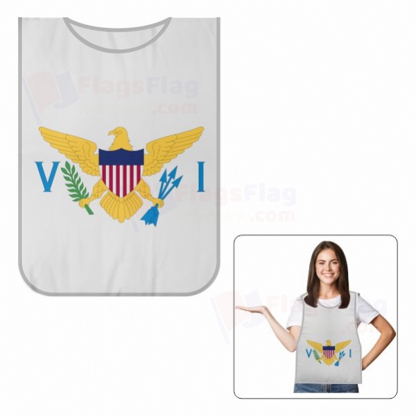 United States Virgin Islands Single Use Strike Apron