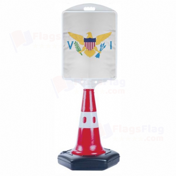 United States Virgin Islands Small Size Road Bollard