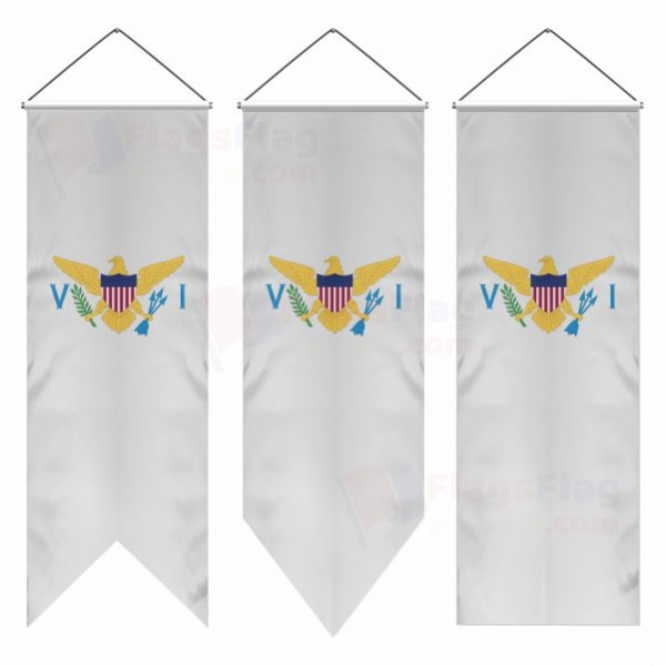 United States Virgin Islands Swallowtail Flags