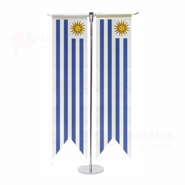 Uruguay T Table Flags
