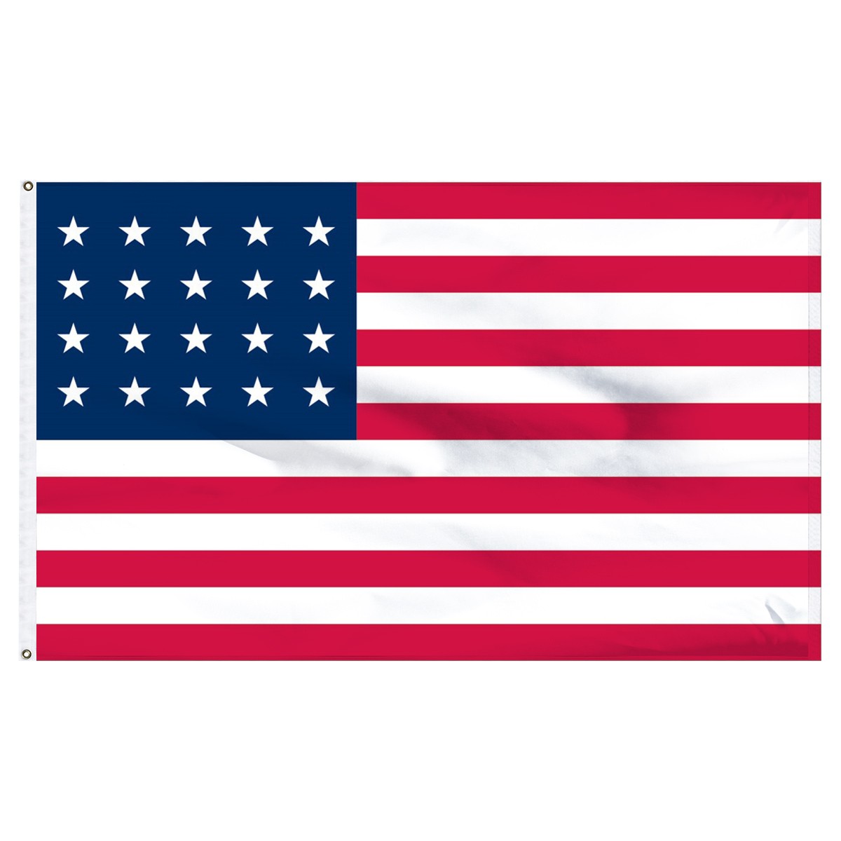 USA 20 Star 3ftx5ft Nylon flag