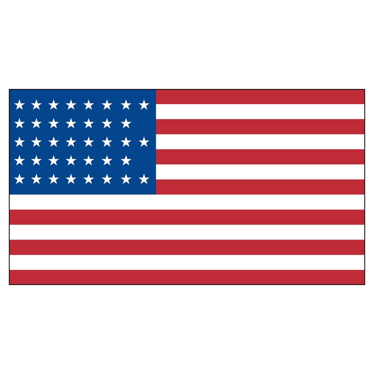 USA 38 Star 3ft x 5ft Nylon flag