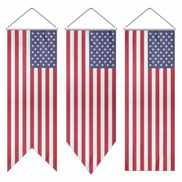 USA Swallowtail Flags