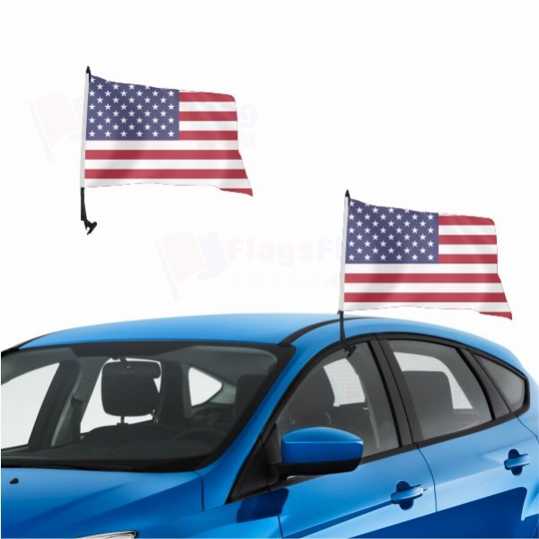 USA Vehicle Convoy Flag