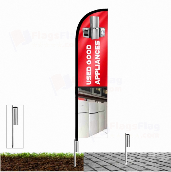 Used Good Appliances Road Flags