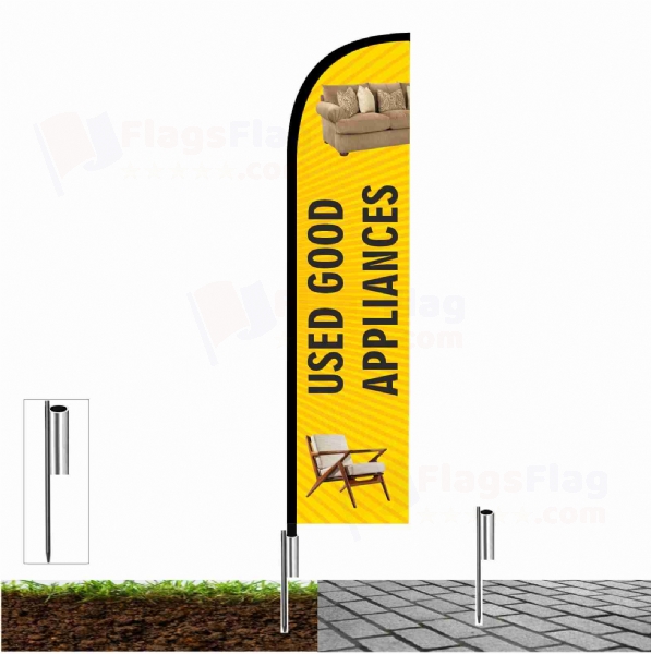 Used Good Appliances Sail Flag