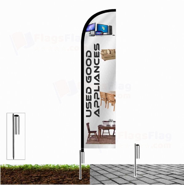 Used Good Appliances Shop Front Flags