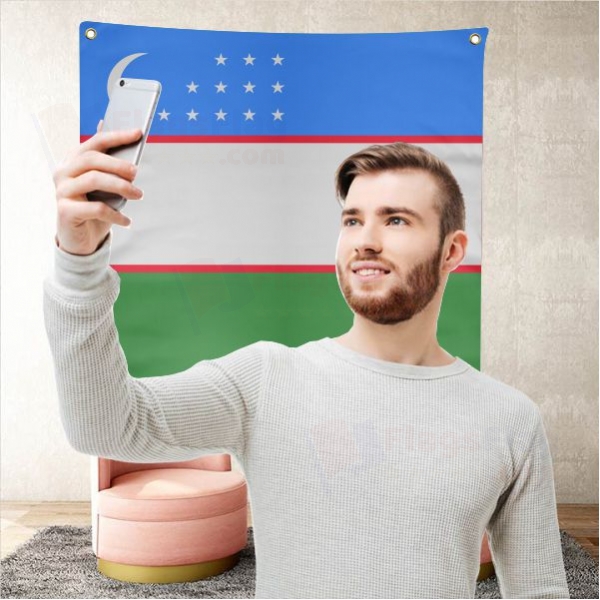 Uzbekistan Background Selfie Shooting Landscapes