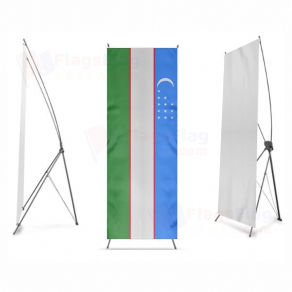 Uzbekistan Digital Print X Banner