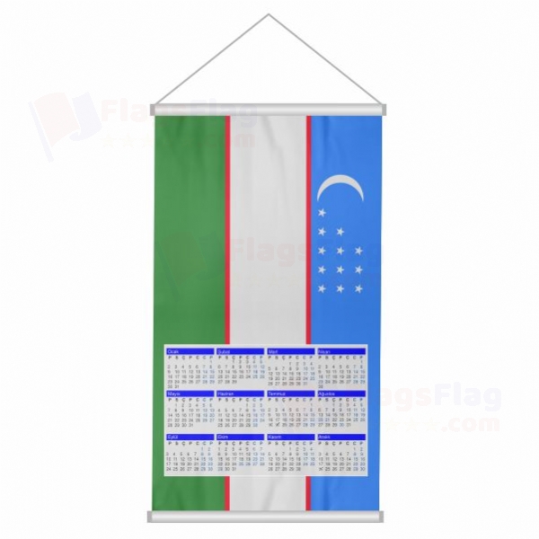Uzbekistan Woven Fabric Digital Printing Calendar