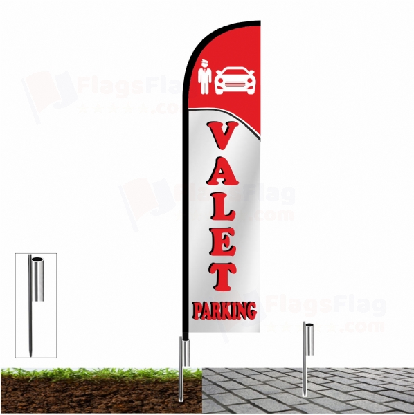 Valet Parking Pavement Flags