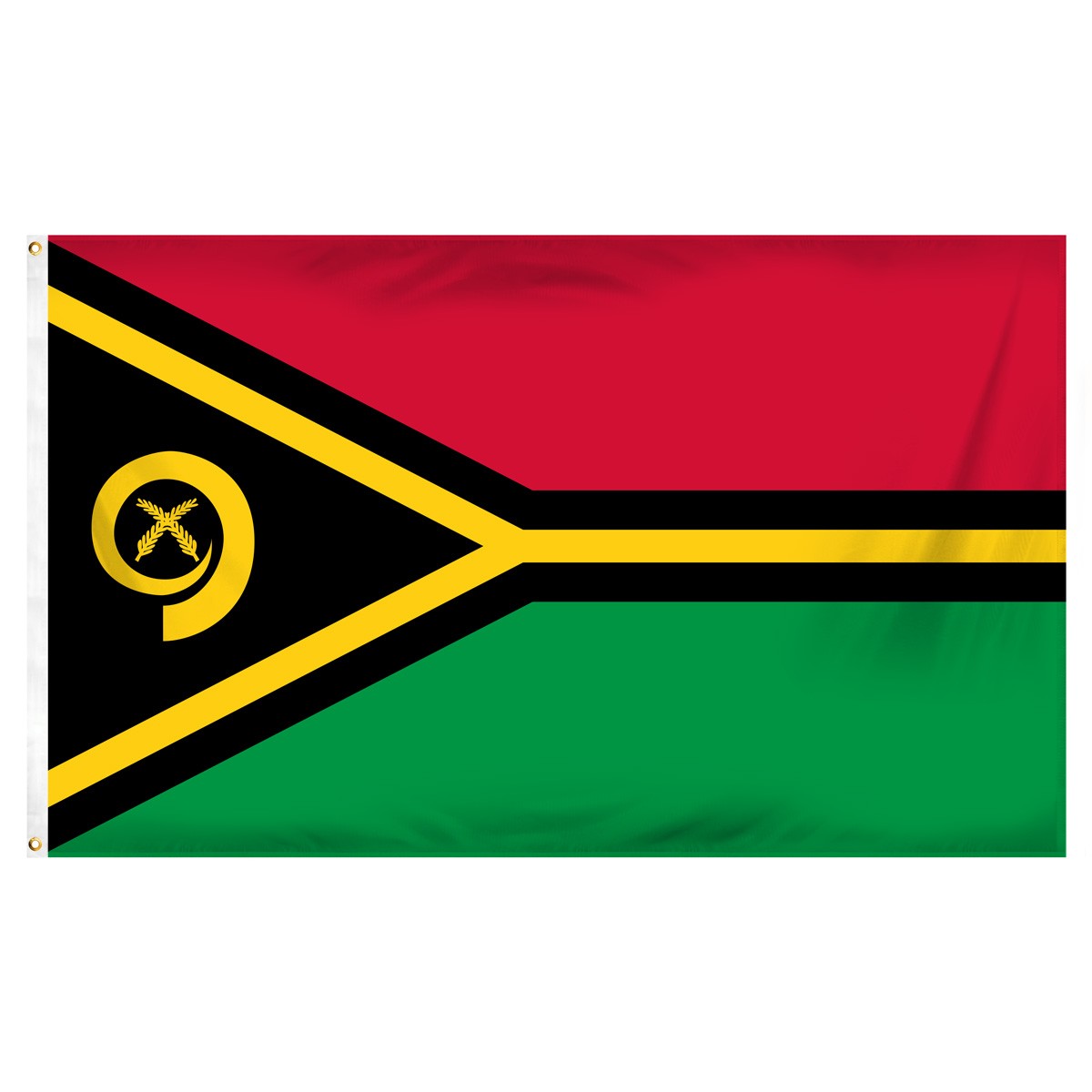 Vanuatu Fringed Presentation Flags
