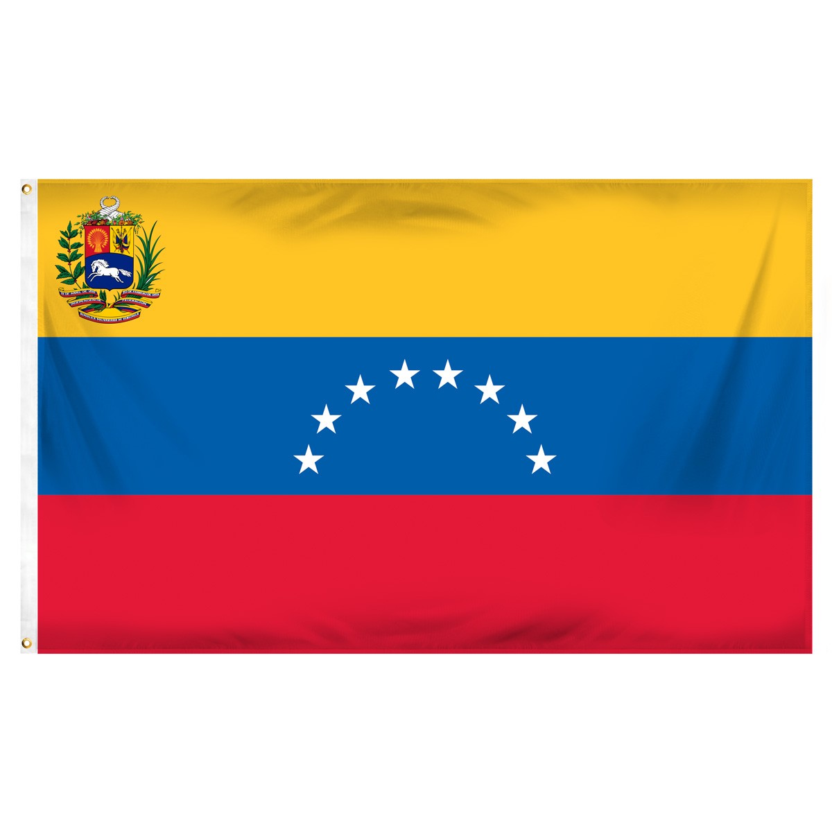 Venezuela Fringed Presentation Flags