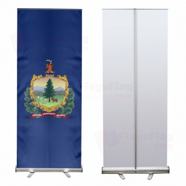 Vermont Roll Up Banner