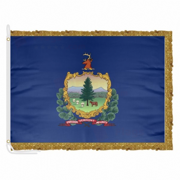 Vermont Satin Office Flag