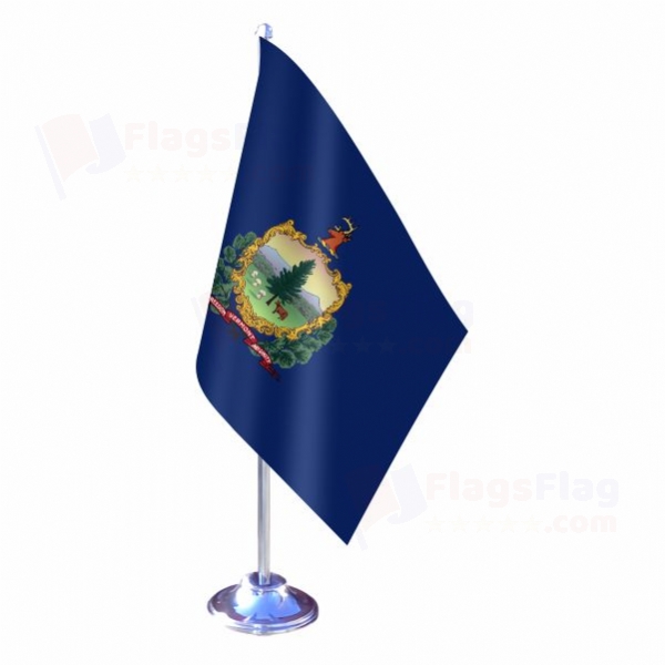 Vermont Single Table Flag