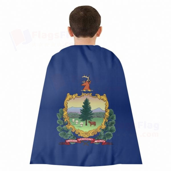 Vermont Woven Fabric Cloak Digital Printing