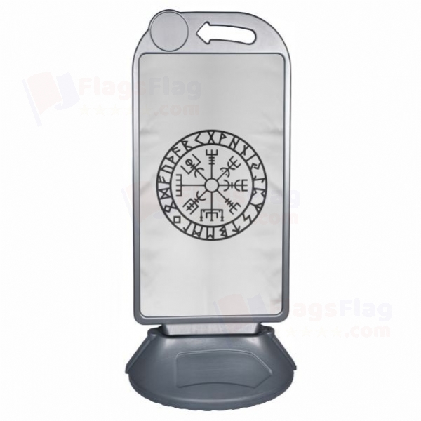Viking Symbol Nordic Compass Large Plastic Parking Barge