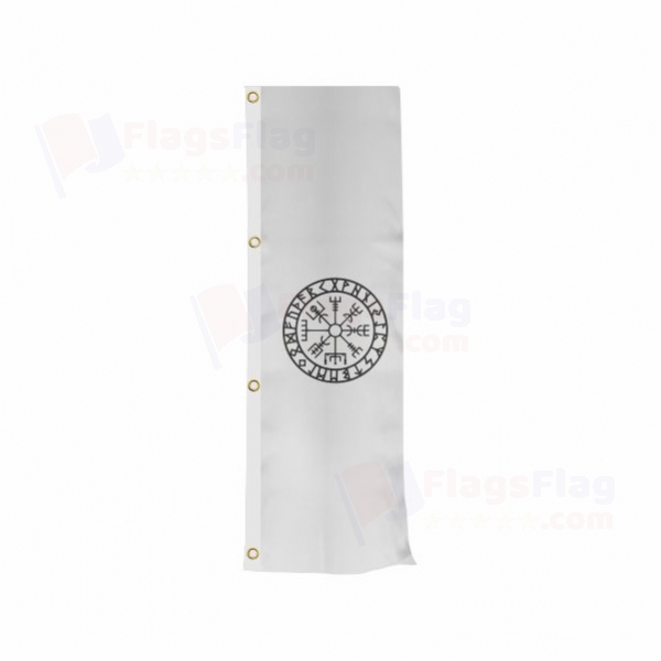 Viking Symbol Nordic Compass Vertically Raised Flags