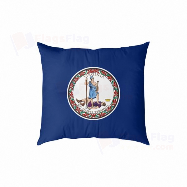 Virginia Digital Printed Pillow Cover